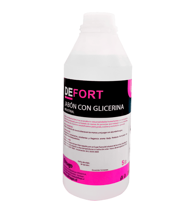 DEFORT JABON CON GLICERINA NEUTRO 1 LT - Ditago