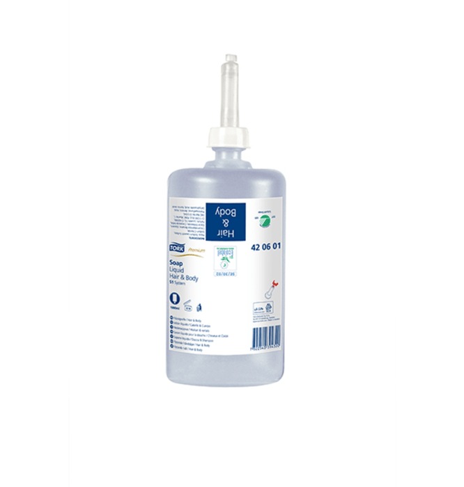 JAB TORK PRM HAIR & BOD CJ 6X1000 ML (JA70003) - Ditago