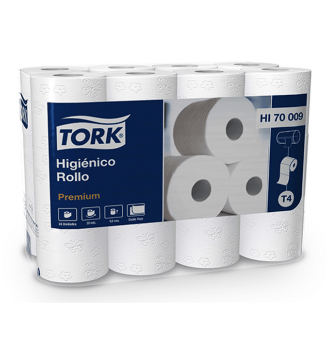 PAP HIG TORK D/H 20 MTS X 48 ROLL PREM (HI70009) - Ditago