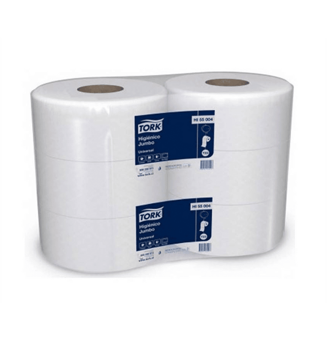 PAP HIG TORK D/H 250MTS X 6ROLL PREM (HI55024) - Ditago