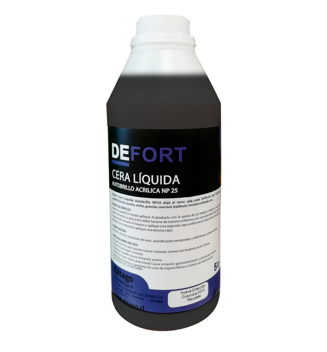 DEFORT CERA ACRILICA AUTOBRILLO 9%