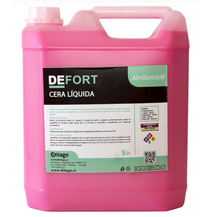 DEFORT CERA ACRILICA AUTOBRILLO 12,5%