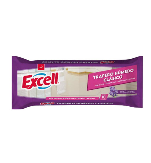 TRAPERO HUMEDO EXCELL - 10 X 10 UNIDADES - Ditago