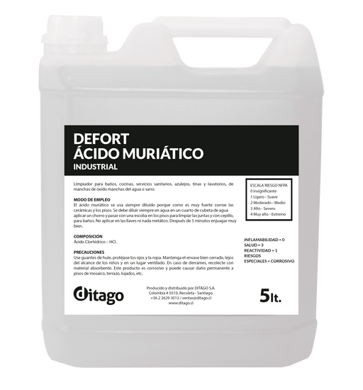 11104-DF-ACIDO-MURIATICO-5-LT - Ditago