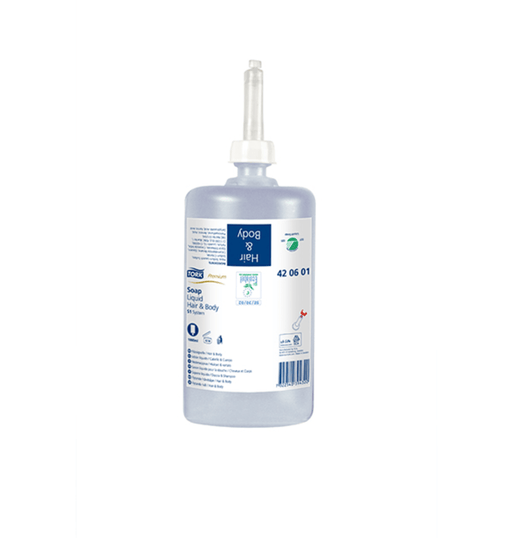 JAB TORK PRM HAIR & BOD CJ 6X1000 ML (JA70003) - Ditago