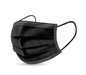 MASCARILLA DESECHABLE 3 PLIEGUES NEGRA CAJA 50 UNIDADES - Ditago