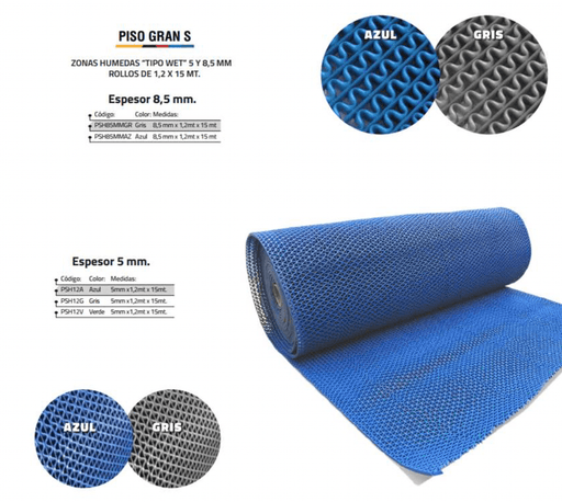PISO ANTIDESLIZANTE PVC 1.20MTS X 15MTS - Ditago