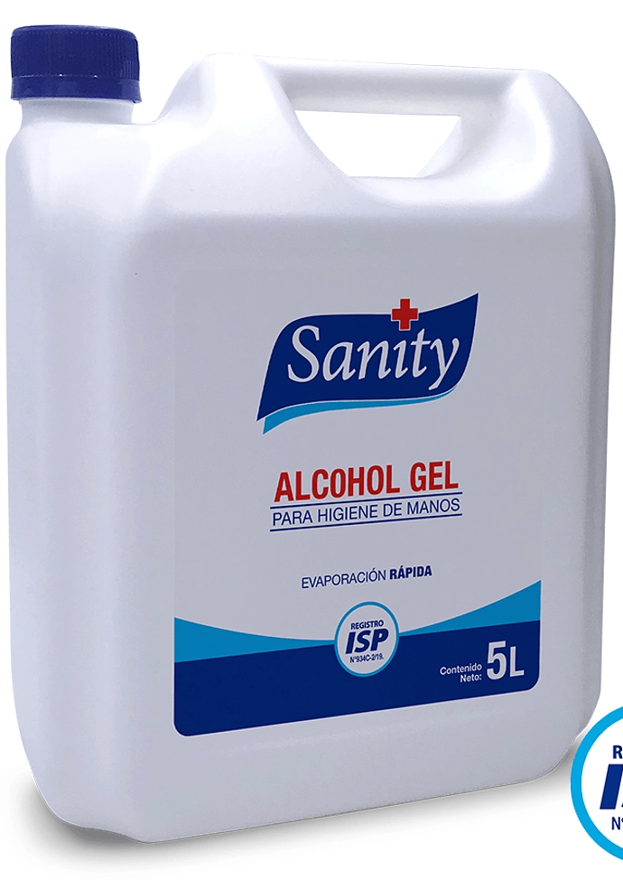 Alcohol Gel Newchem 70% - Bidon 5 Litros