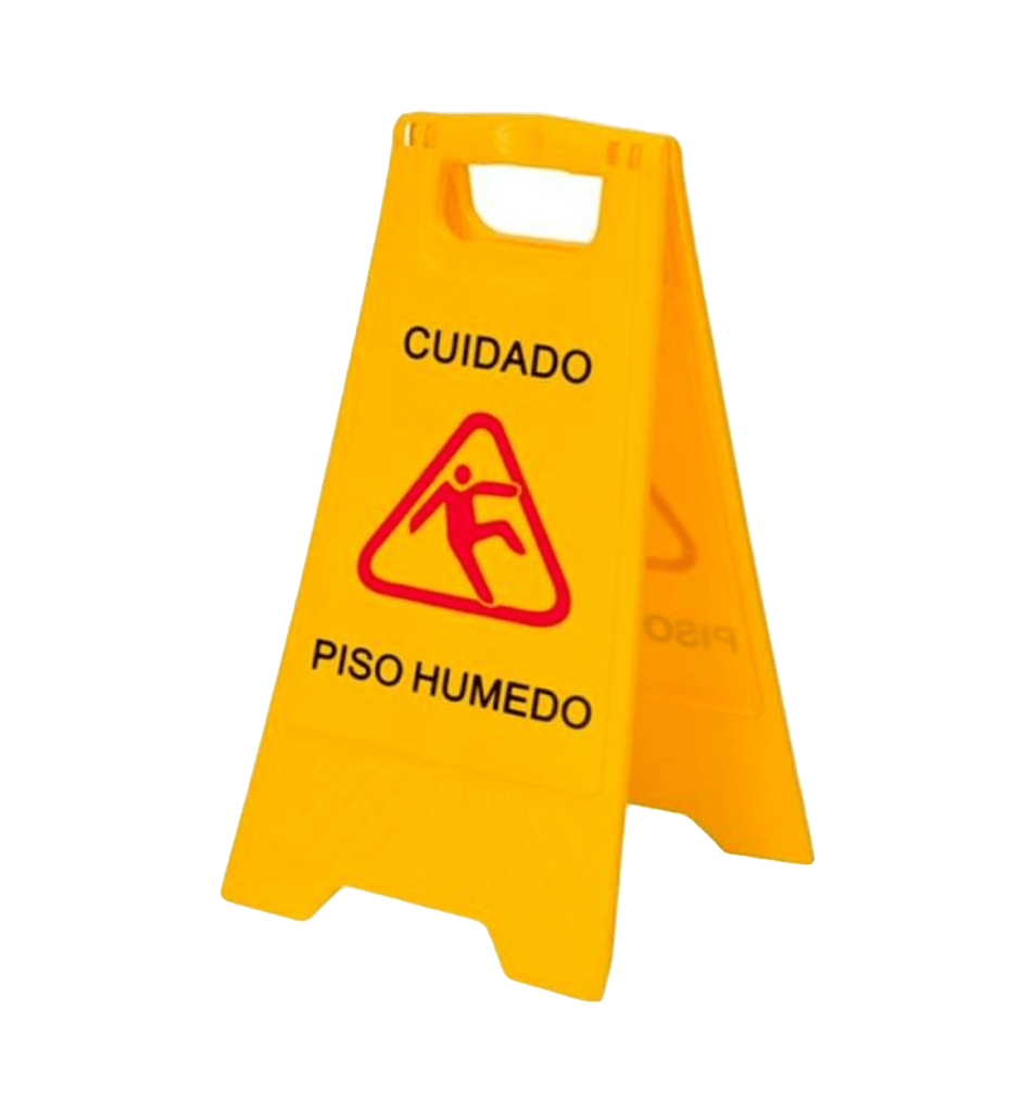 Señal de Cuidado Piso Mojado