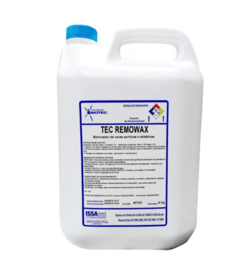 TEC REMOWAX CAJA 4 BIDONES 5 LT - Ditago
